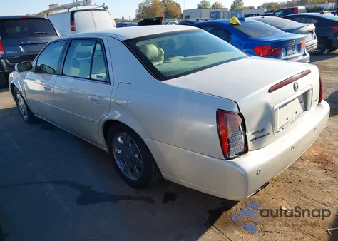 2000 Cadillac Deville Dts from USA, damaged, VIN 1G6KF5491YU330931